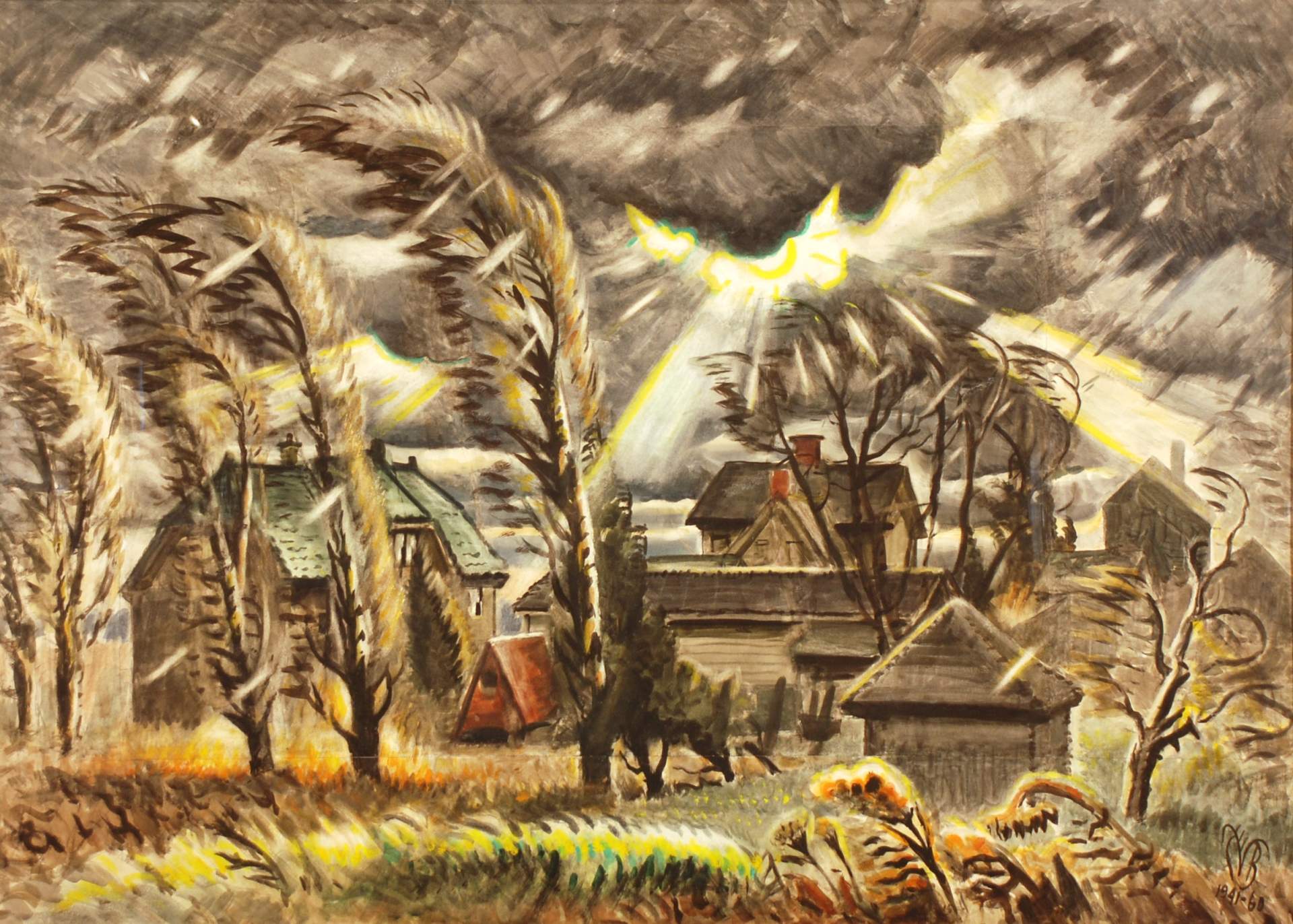 The First Exhibition: 50 Years with Charles E. Burchfield