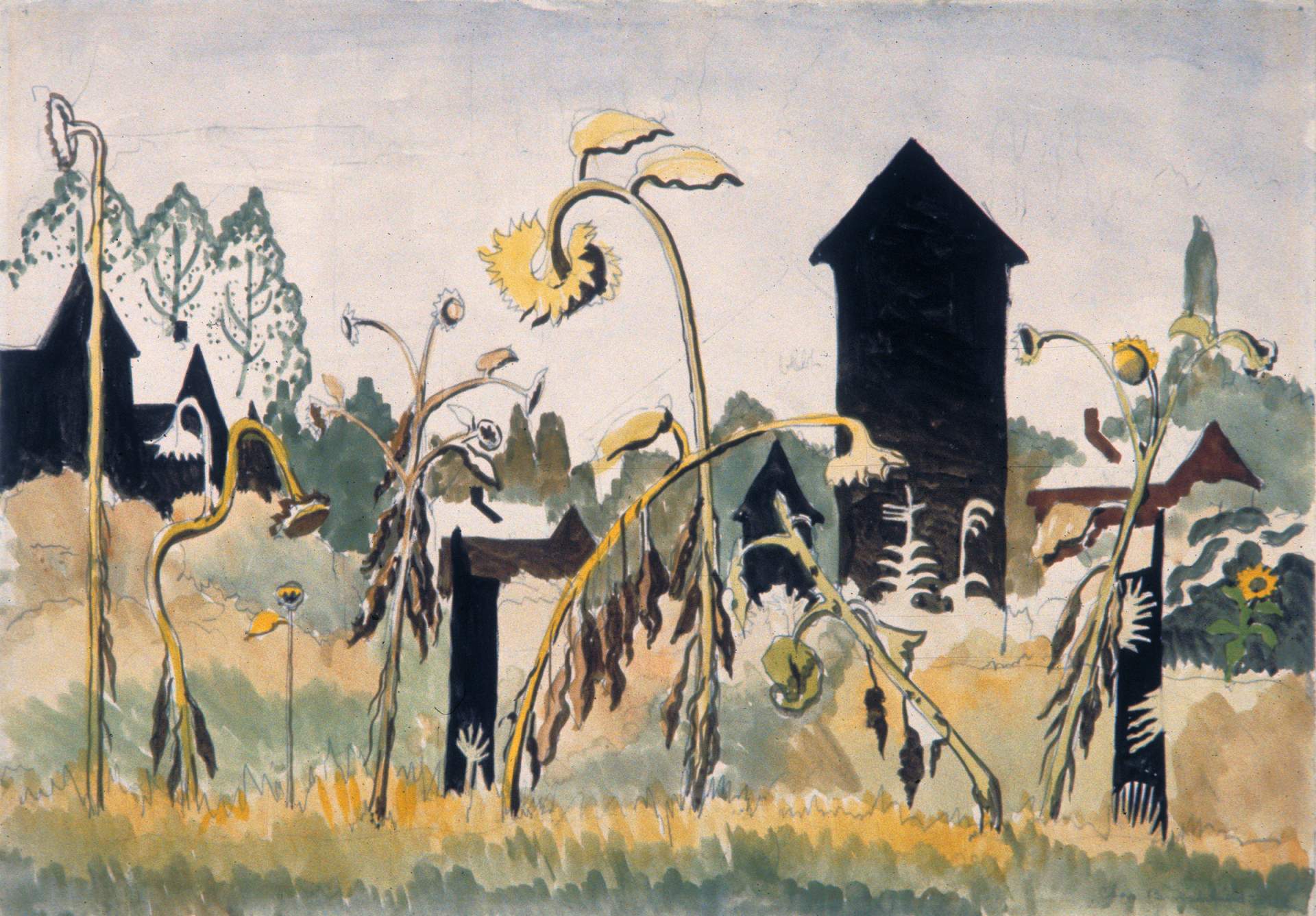 Charles Burchfield and The Sunflower Sutra