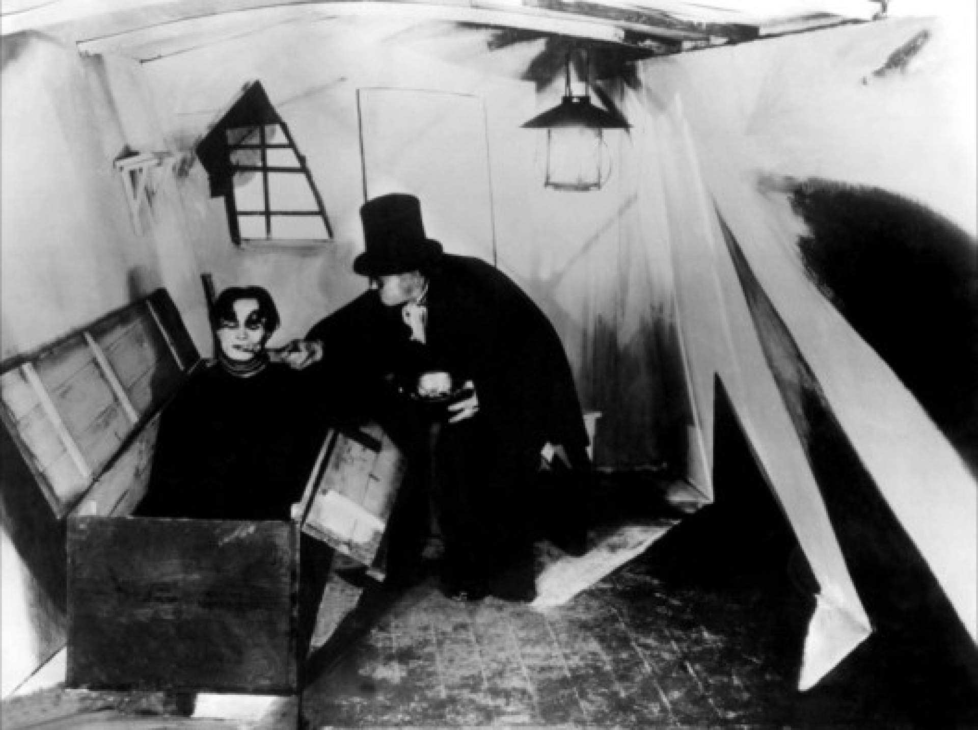 from <em>The Cabinet of Dr. Caligari</em>