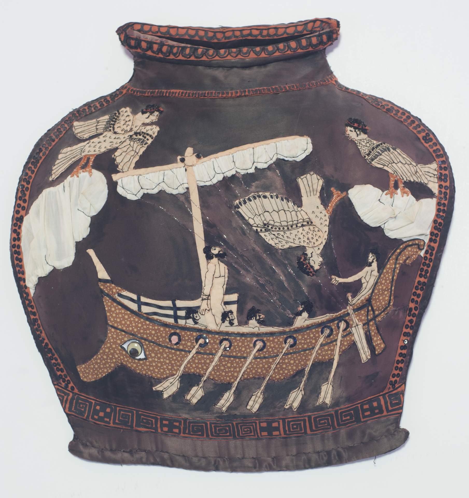 Odysseus Eludes the Sirens in a Calico Ship