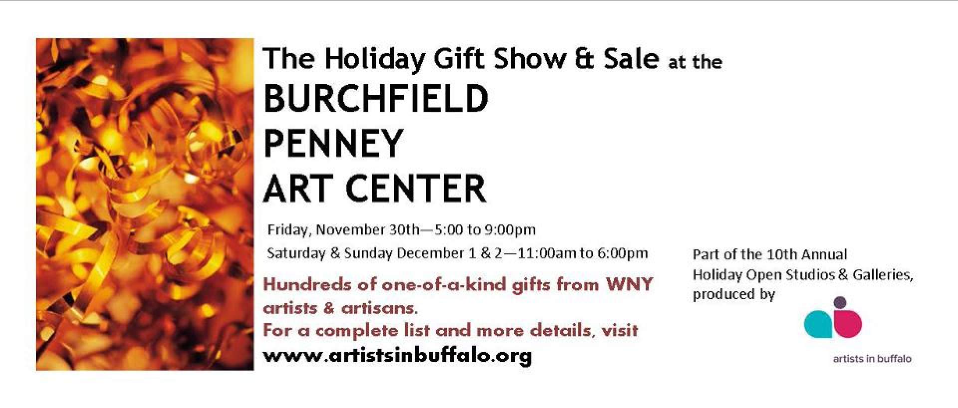 [Holiday Gift Show & Sale, Holiday Open Studios & Galleries]