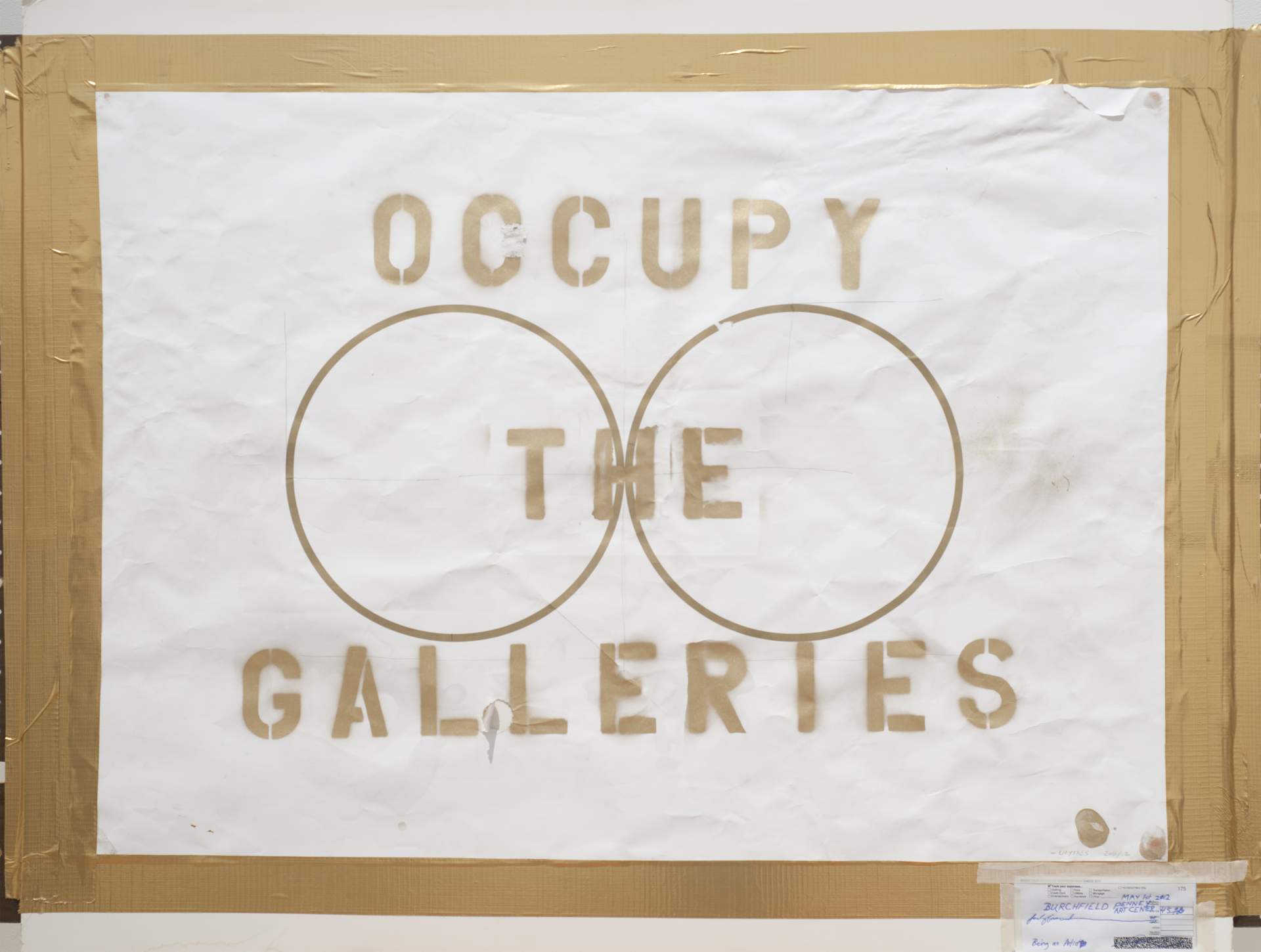 Occupy The Galleries