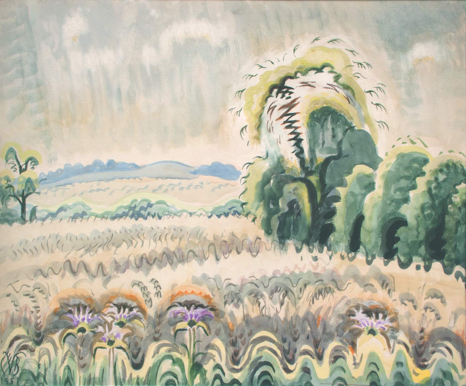 Sweetheart Sketching: Fall in love with Charles Burchfield All Over Again