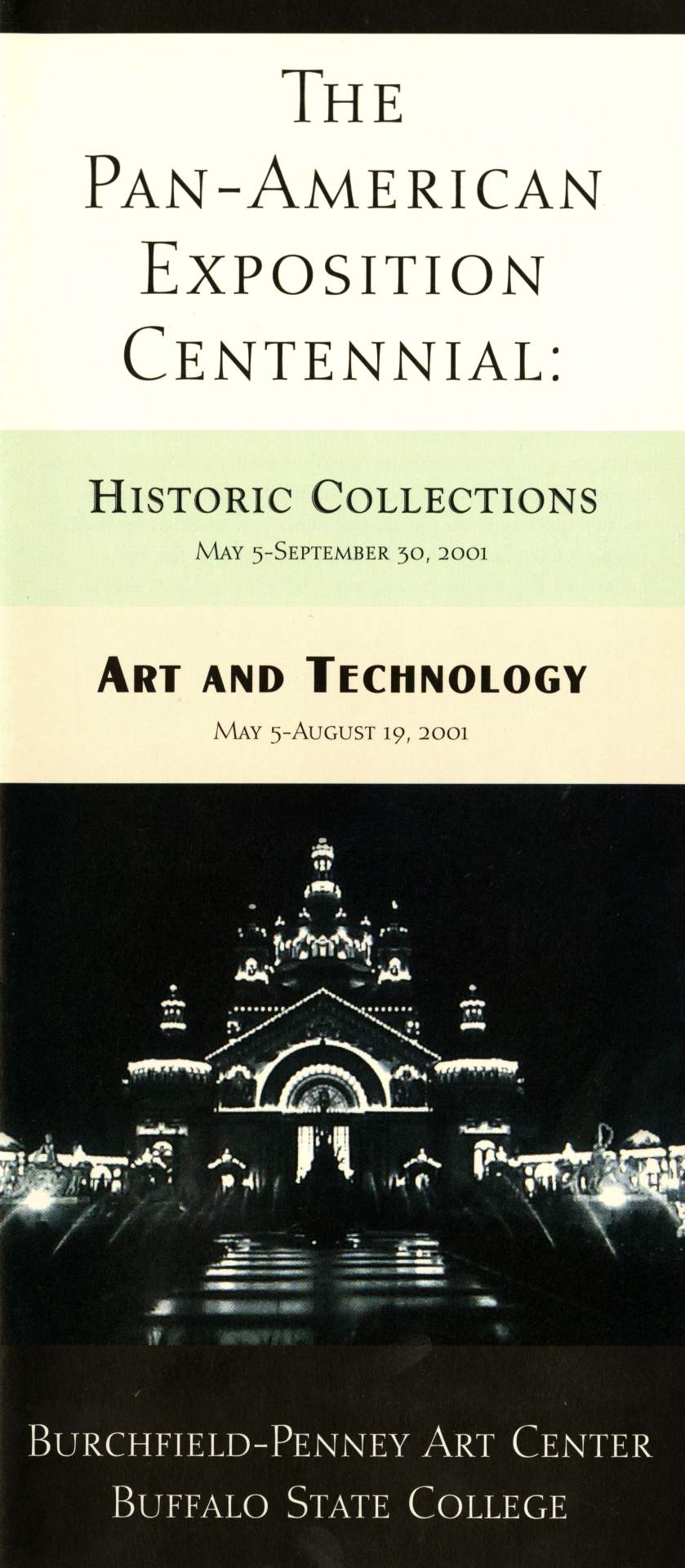 Flyer for Pan-American Exposition Centennial: Historic Collections/ Art and Technology