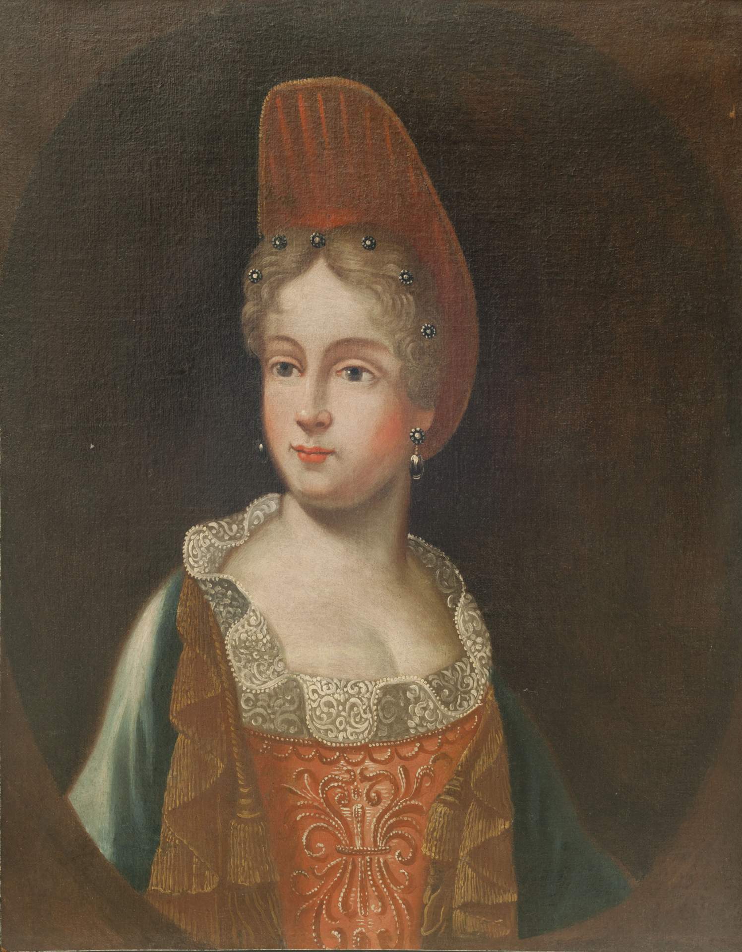 Portrait of an Unknown Woman in the style of the 19th Century