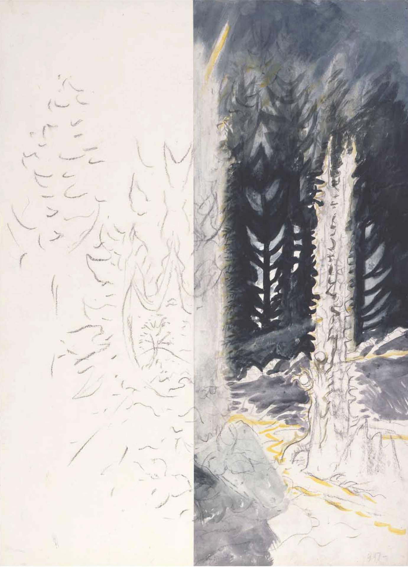How Burchfield Painted