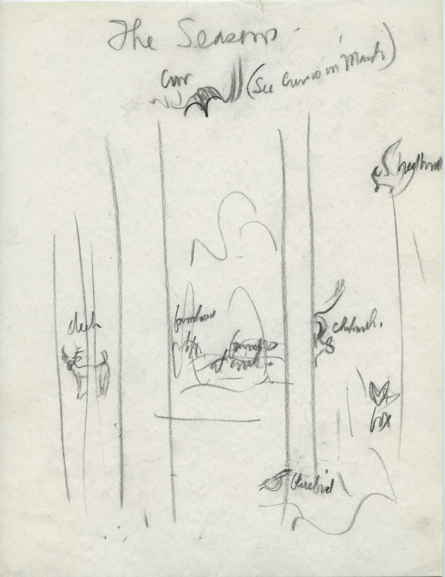 Sketch for The Four Seasons