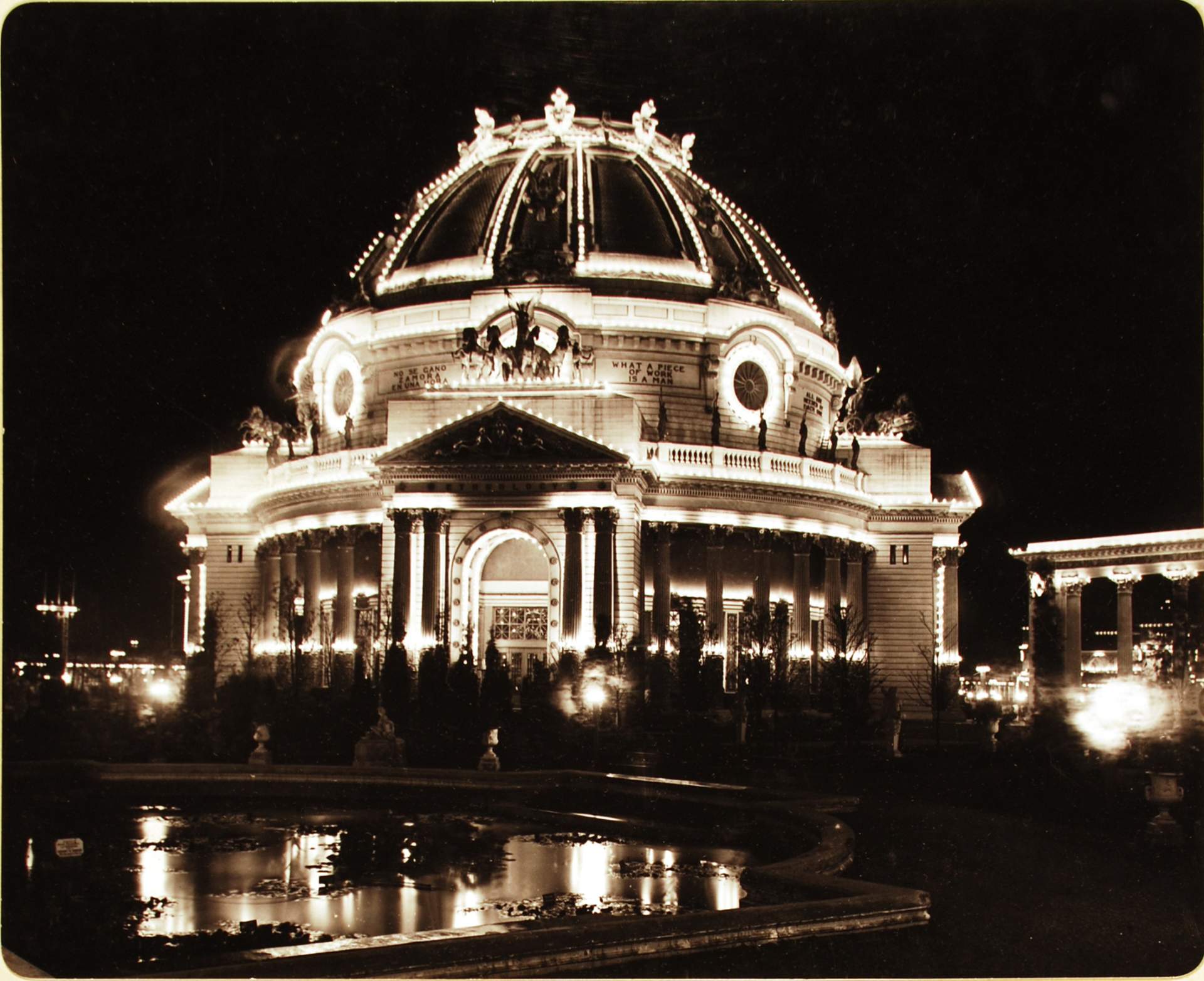 Ethnology Building at Night