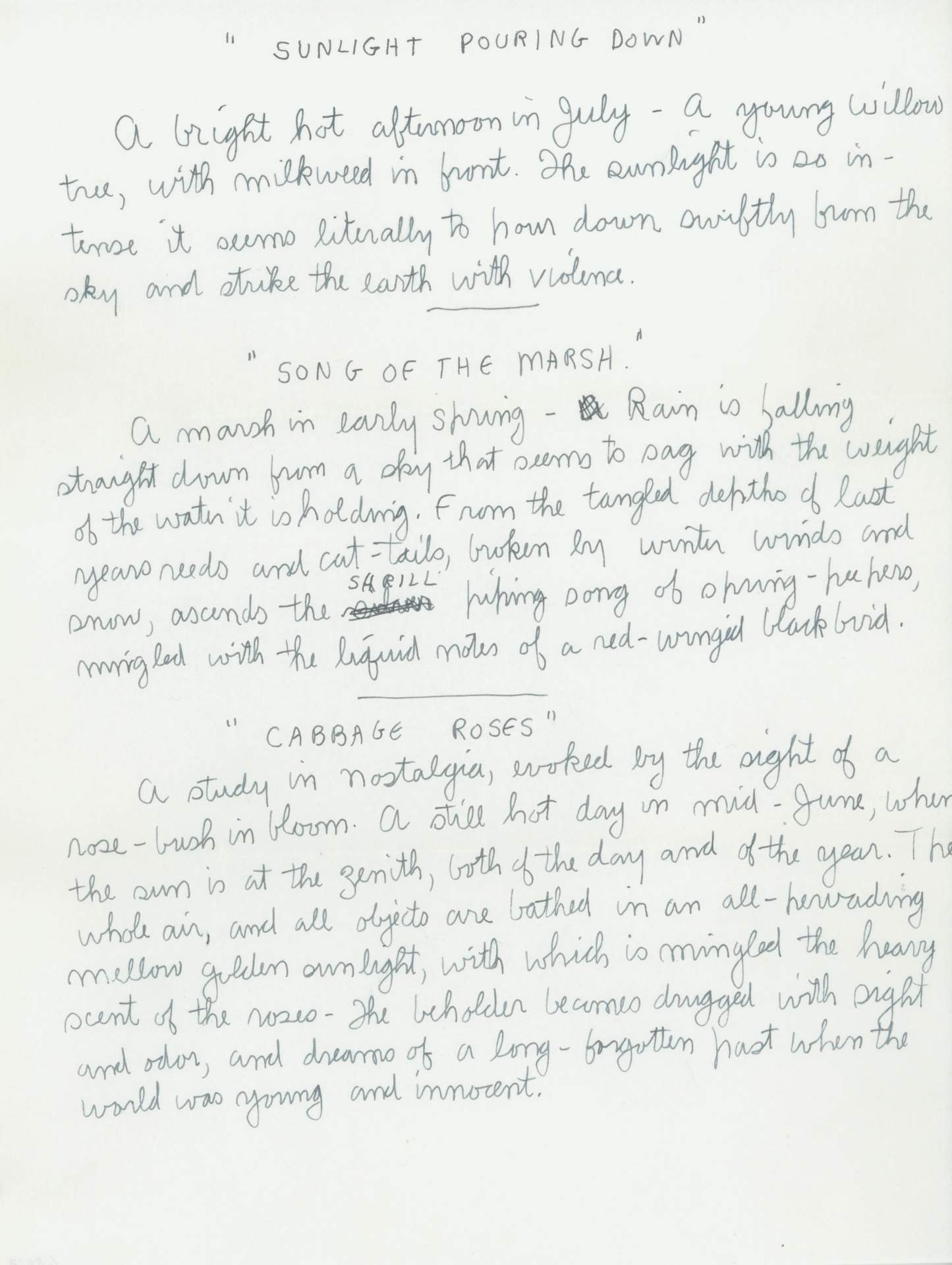 Letter from Charles Burchfield to Frank Rehn