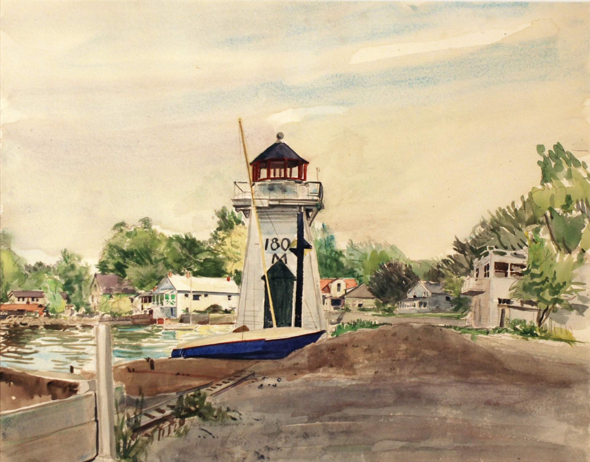 Olcott Harbor and Old Light House