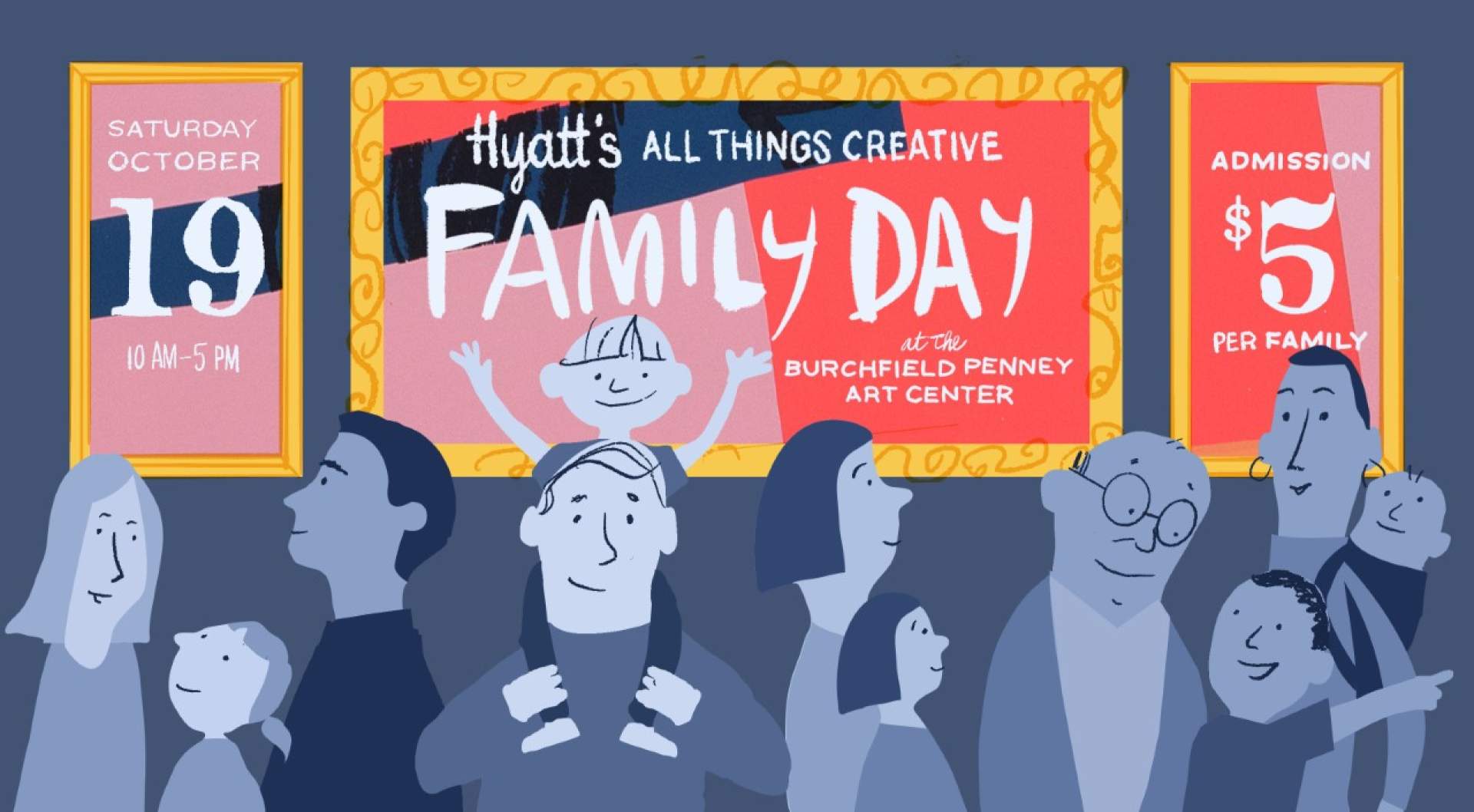 Hyatt's All Things Creative $5 Family Day at the Burchfield Penney