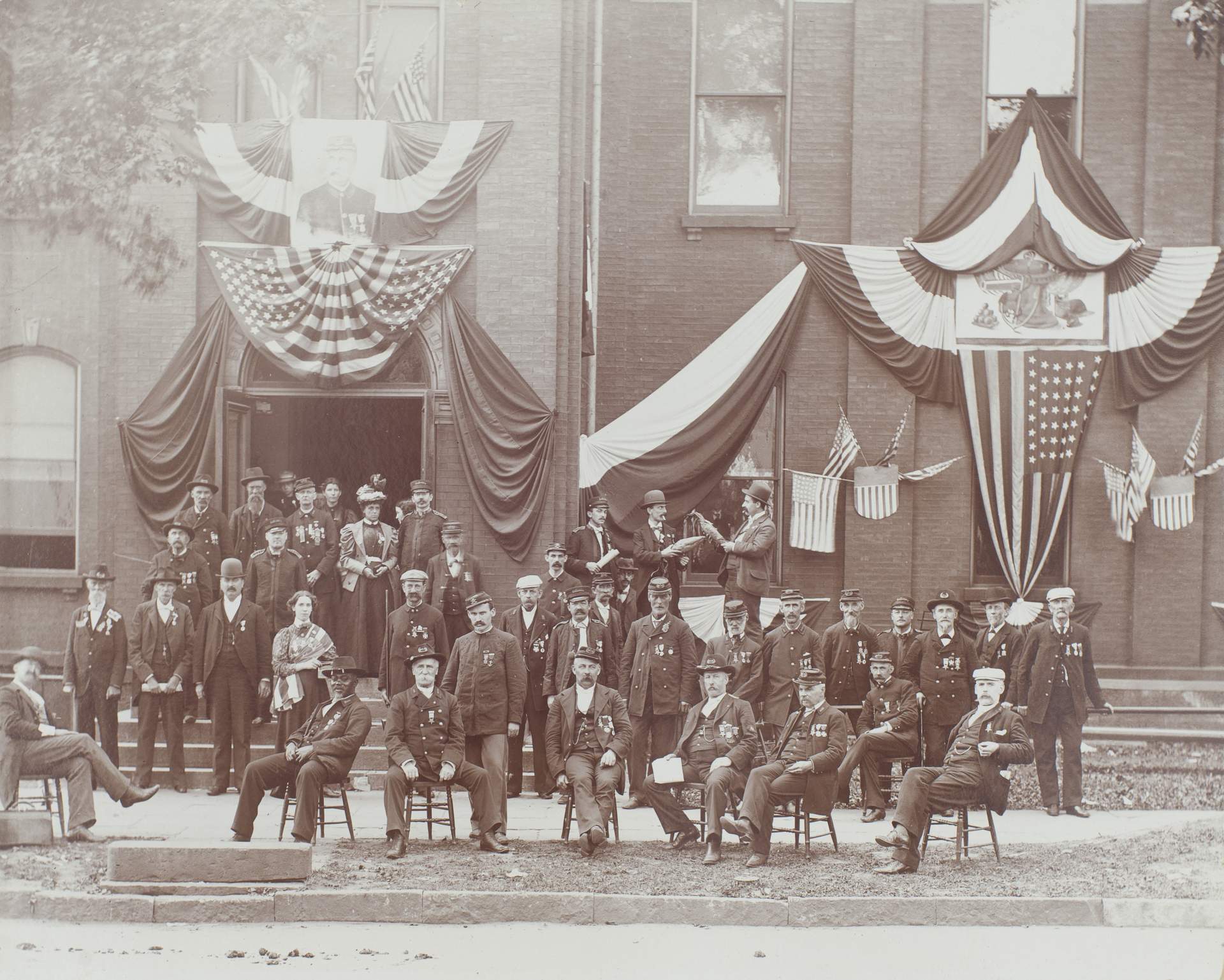 Gathering of the Grand Army of the Republic in Buffalo