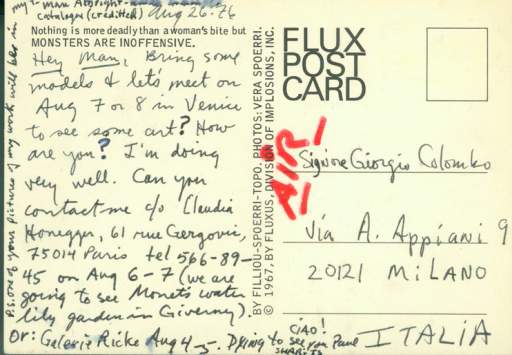 Flux Postcard