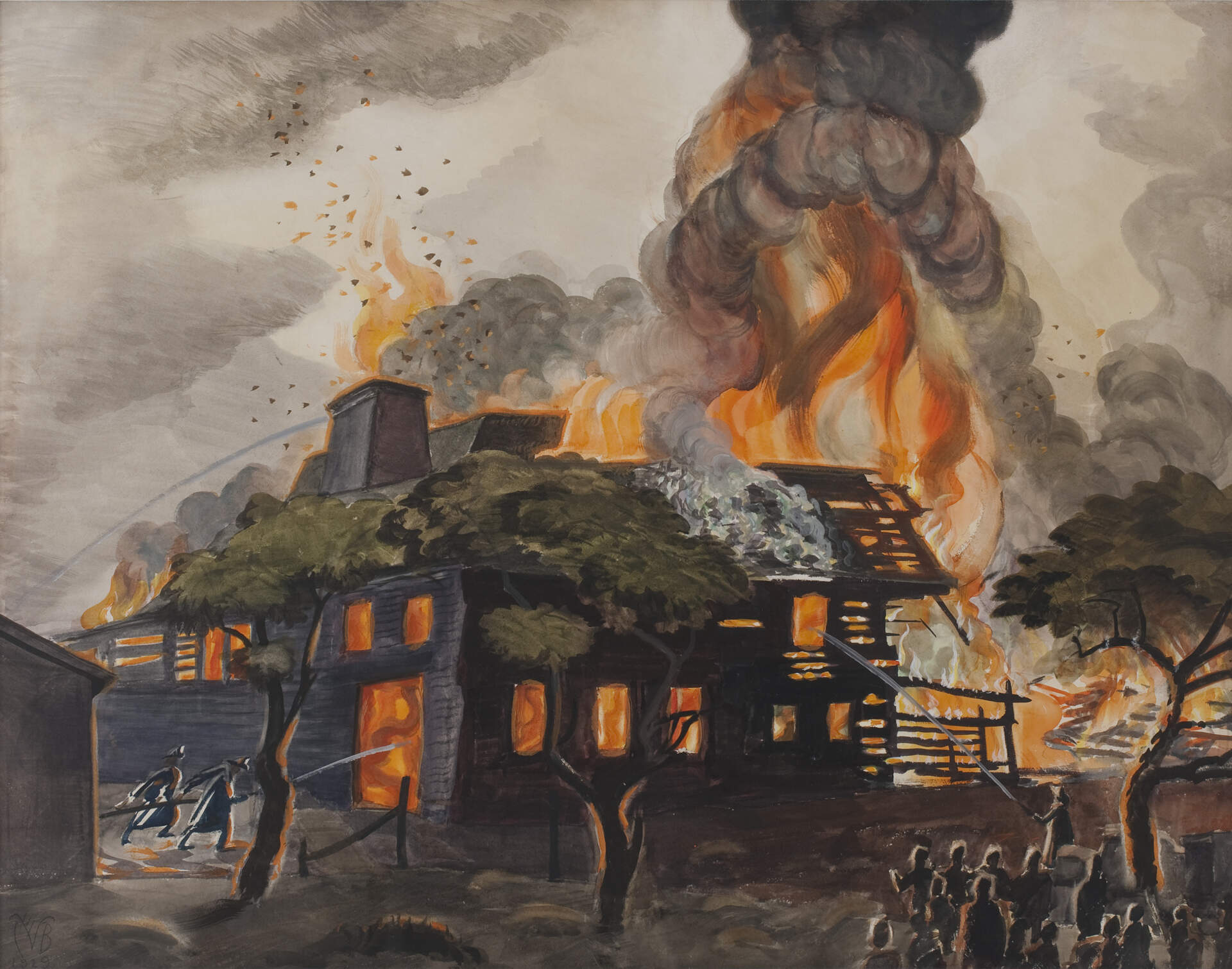 Charles E. Burchfield, <em>Journals</em>, April 9, 1953