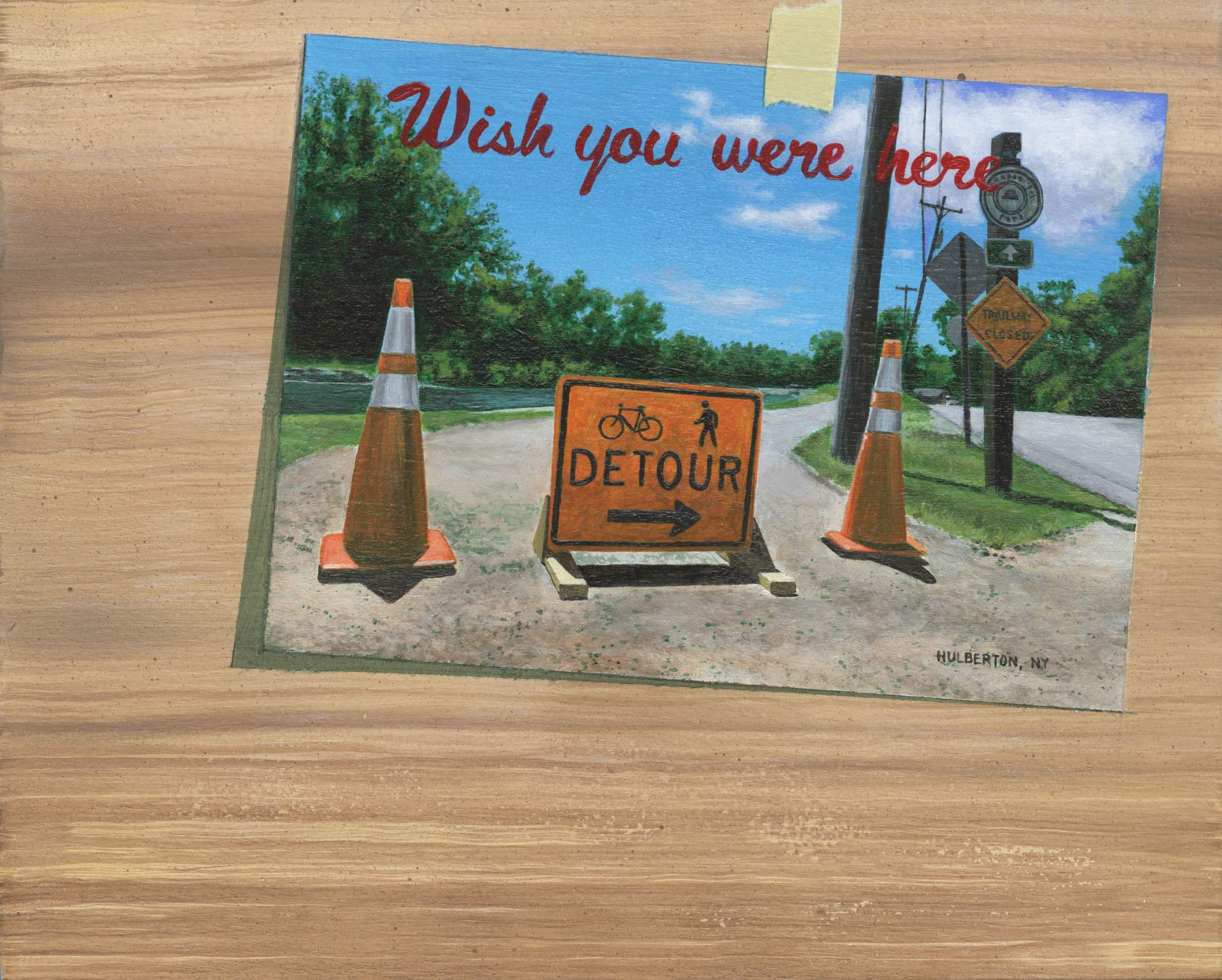 Souvenir Postcard (Hulberton, NY)