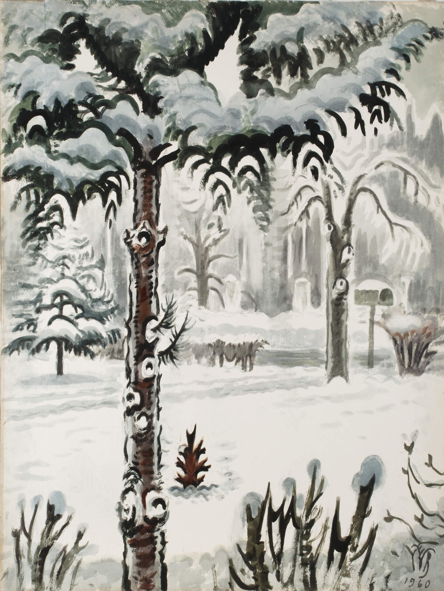 Charles E. Burchfield, <em>Journals</em>, December 22, 1957