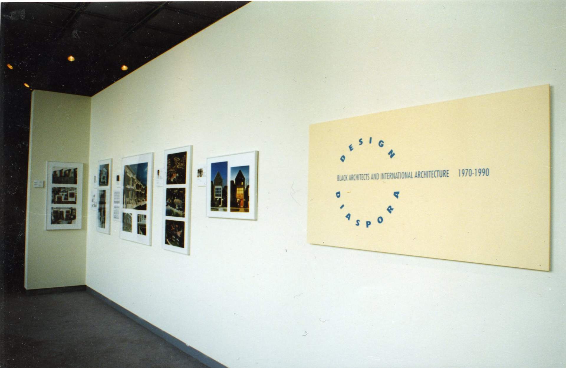 Design Diaspora: Black Architects and International Architecture 1970-1990 Installation